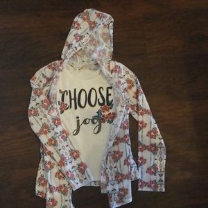 Tank top with cardigan